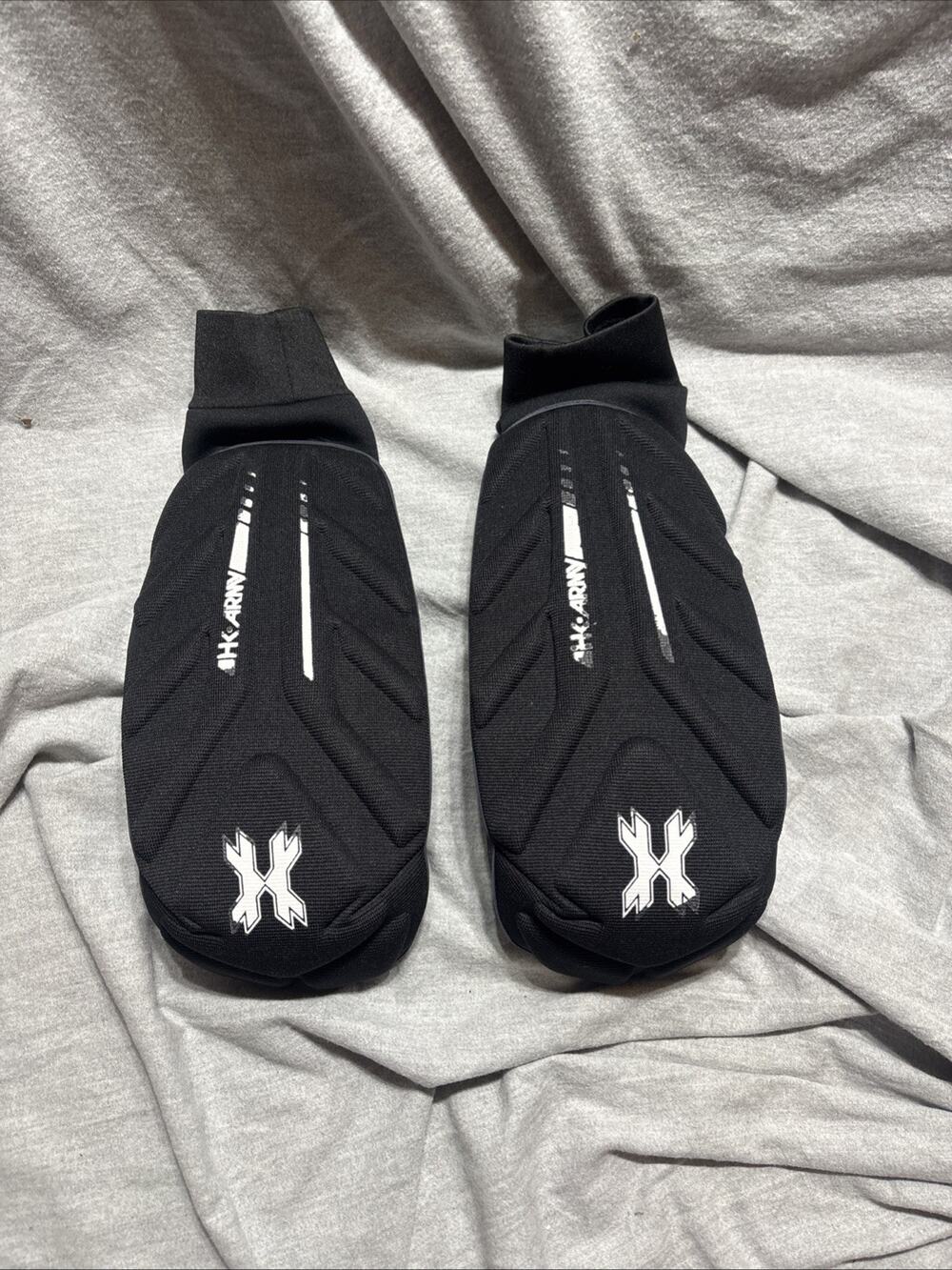 HK Army HSTL Line Paintball Arm Pads Black Extra Large